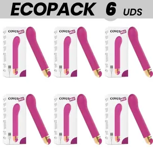 Vibrators COVERME G-Spot ECOPACK 6 vienības 10 ātrumi — G-punkta stimulācija