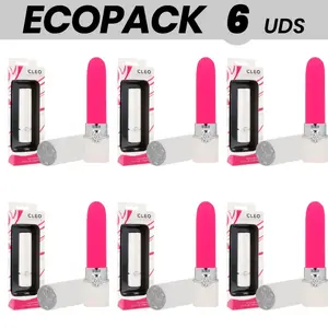 Lipstick set lipsstyle ECOPACK 7 units — Cleo vibratory lipsticks, assorted shades
