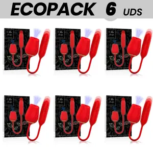 Masturbator pack MIA Amalfi Double Pleasure Sucker — MIA ECOPACK 6 units with Up and Down function