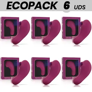 Clitoris stimulator RITHUAL Shushu Pro Pocket — ECOPACK 6 units, dual Orchid motors