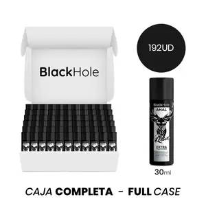 Anālā dilatācijas želeja blackhole — silikona bāzes holegel, 30 ml