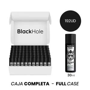 Anālais remonta gēls blackhole Relax ar hialuronu, uz ūdens bāzes 30 ml