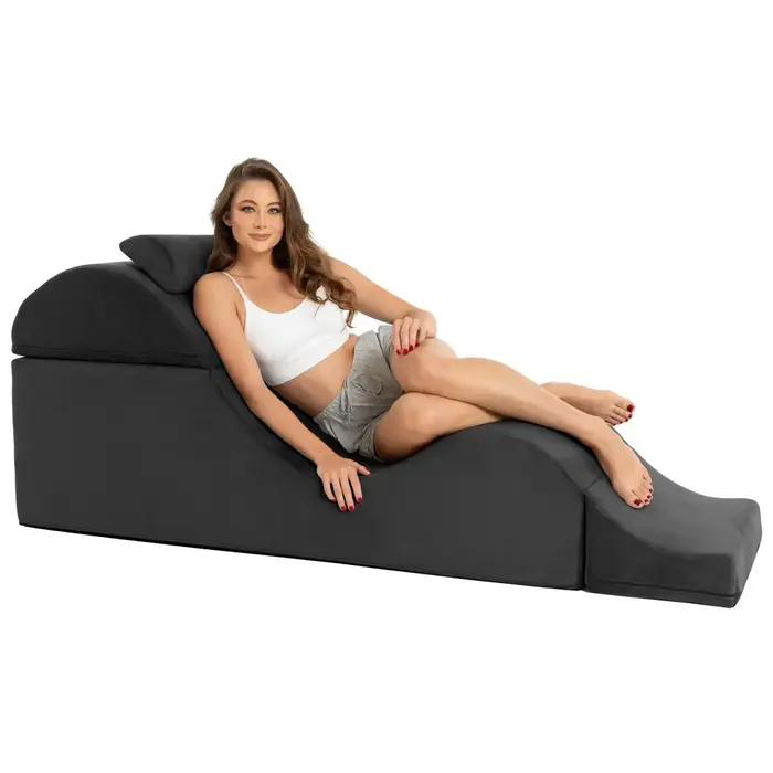 Liberator Aria Flip Chaise Black 22" шезлонг Photo 9