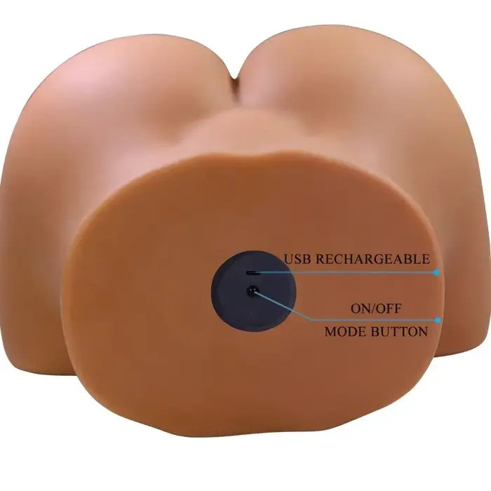 Vibrator Crazy Bull Wendy — Realistic Butt with Suction Photo 6