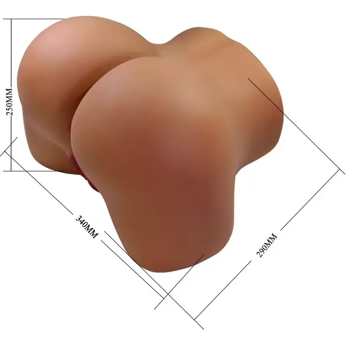 Vibrator Crazy Bull Wendy — Realistic Butt with Suction Photo 8