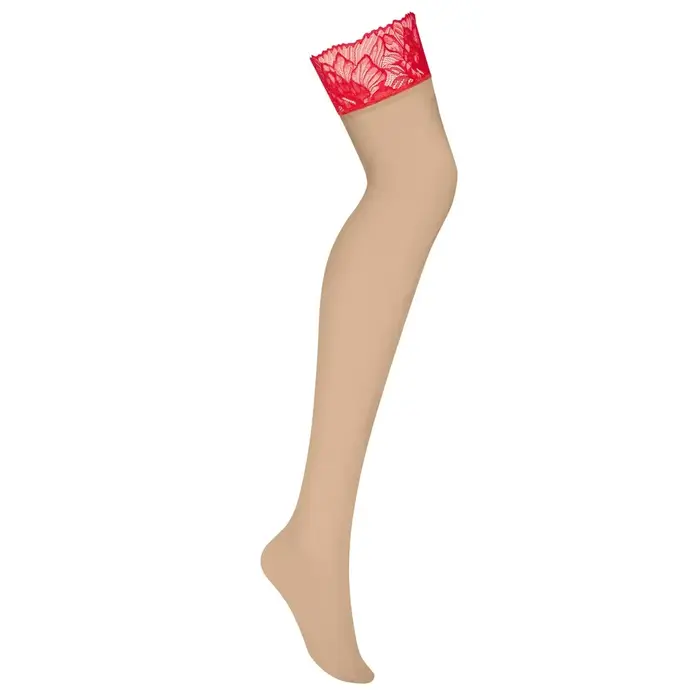 Чулки-подвязки OBSESSIVE OBS Stockings S/M Photo 5