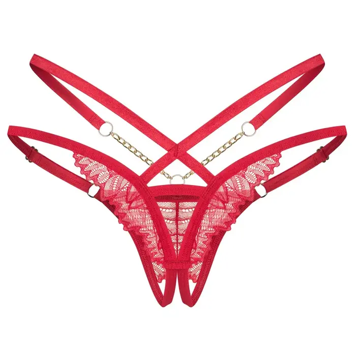 OBSESSIVE OBS Thong red S/M — women's thong Photo 6