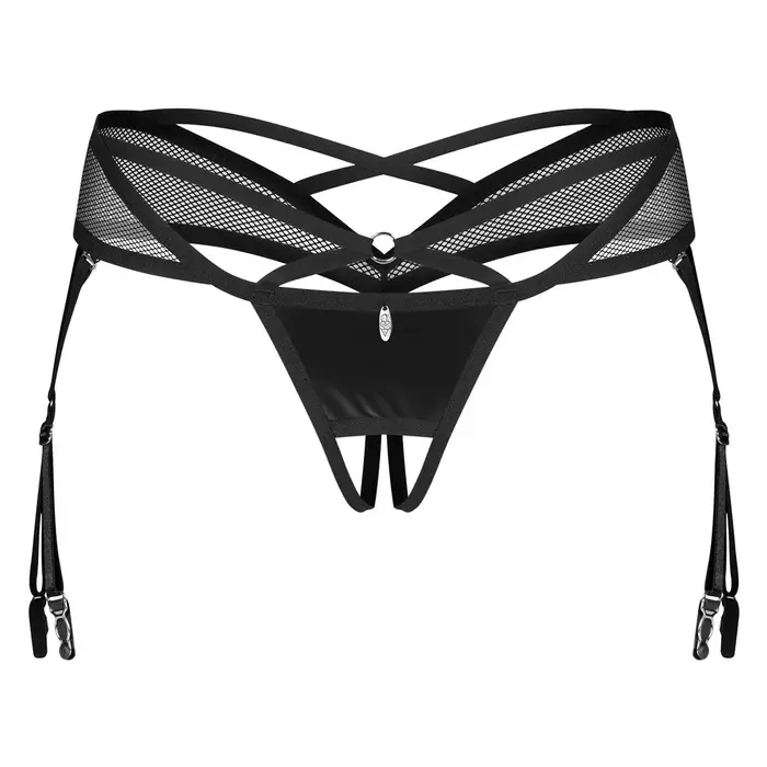 OBSESSIVE Dominna открытые стринги-пояс 2XL/3XL Photo 5