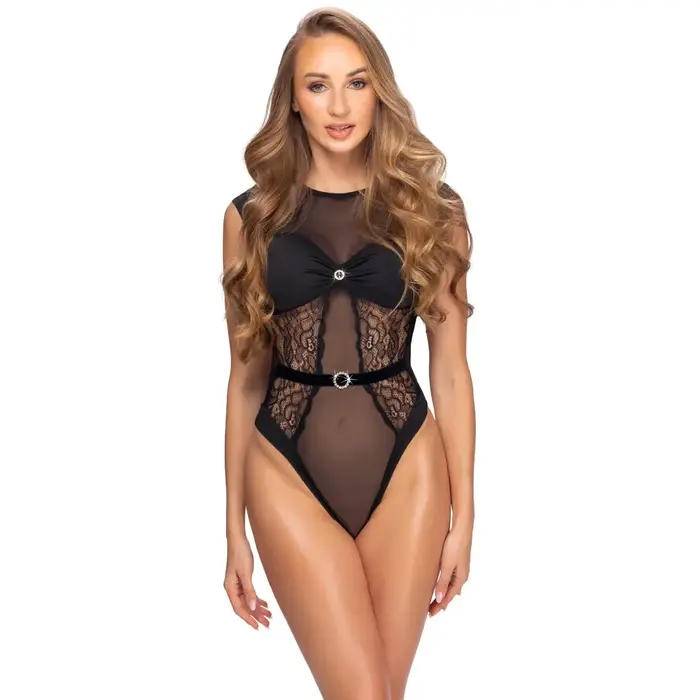 Bodysuit Cottelli Collection Body Rhinestones S/M Photo 2
