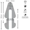 Anal plug nature skin Butt Plug & Extens — 19.5 cm Photo 15