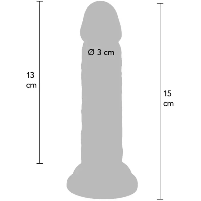 Фаллоимитатор GET REAL DELUXE REALISTIC PENIS 15 см Photo 4
