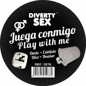 Game dice set diablopicante White Hard Dice with Positions and Cube — durable white dice with positional markings