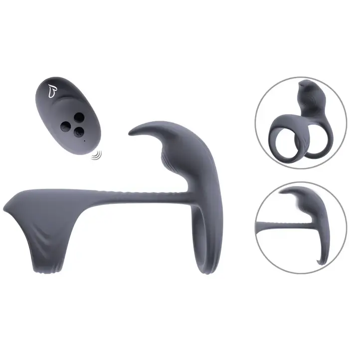 beau cœur Vylor RC Cock & Ball — silicone ring set Photo 2