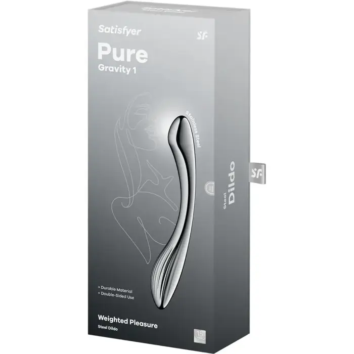 SATISFYER DILDO Pure Gravity 1 — дильдо из стали Photo 5