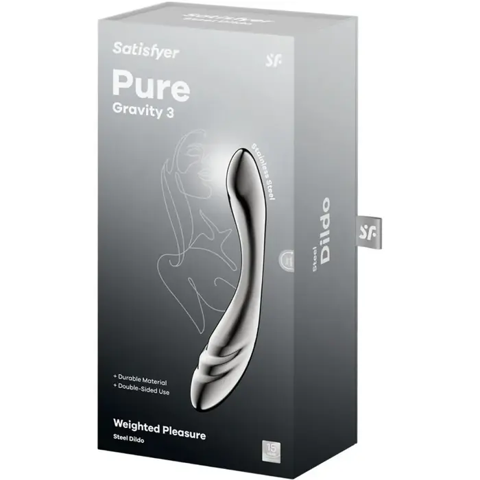Двухсторонний дилдо SATISFYER DILDO Pure Gravity 3 Photo 5