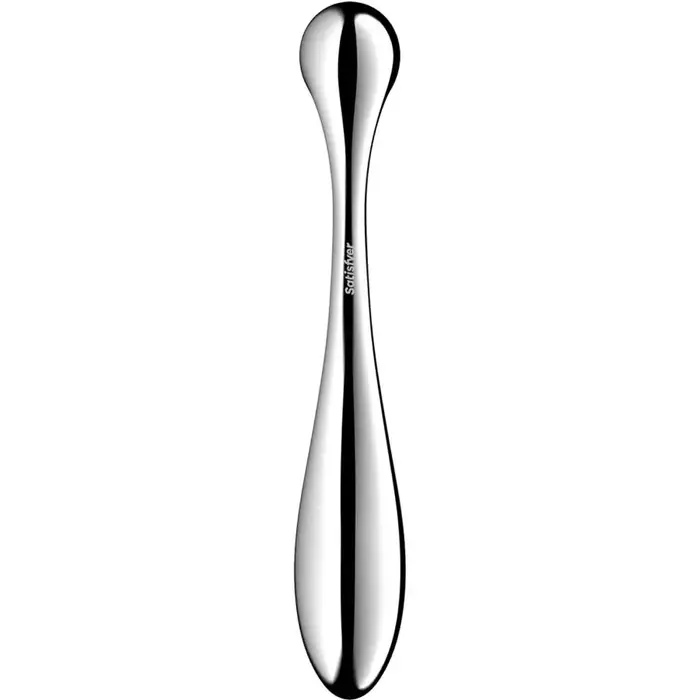 SATISFYER DILDO STAR FORCE 4 двухконечный стальной фаллоимитатор Photo 4
