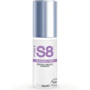 Ūdens bāzes lubrikants STIMUL8 GLYCERIN FREE 50 ml — bez glicerīna, ūdenī šķīstošs