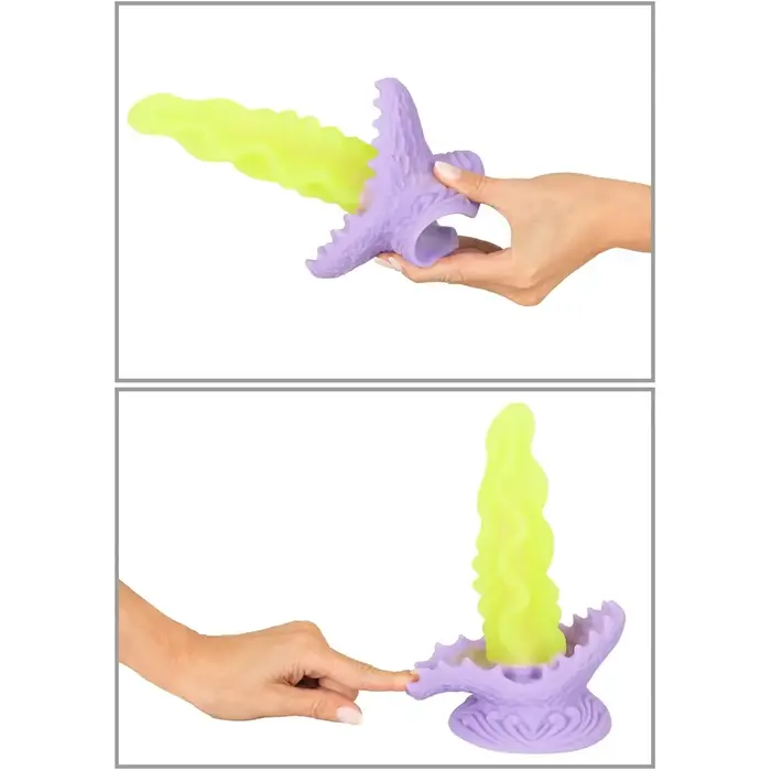 Dildo Beasty Cocks Passion Plant LED — силикон 22 см Photo 8