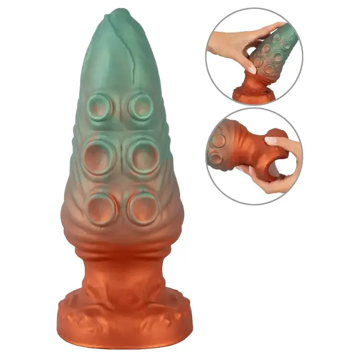 Анальная пробка Beasty Cocks Atlantis Anal — 21 см силикон Photo 2