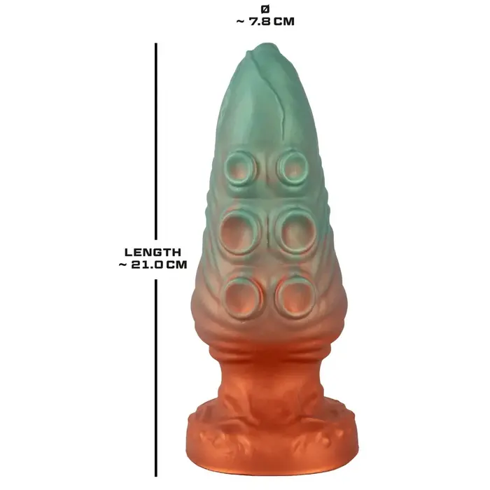 Анальная пробка Beasty Cocks Atlantis Anal — 21 см силикон Photo 11