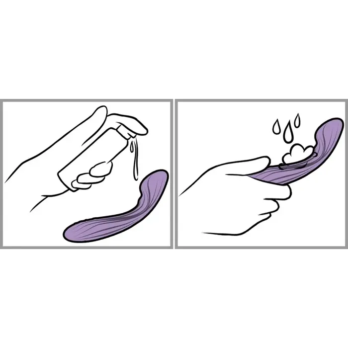 Vibrator Svakom Margot Lilac Swirl — dual-motor G-spot Photo 11