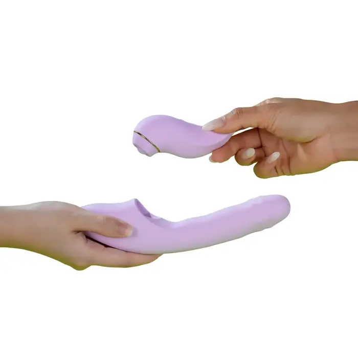 Вибратор Svakom DuoGlow Pastel Lilac Photo 8