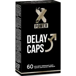 Kapsulas ar aizkavētu ejakulāciju XPOWER Delay Caps — 60 perorālas kapsulas