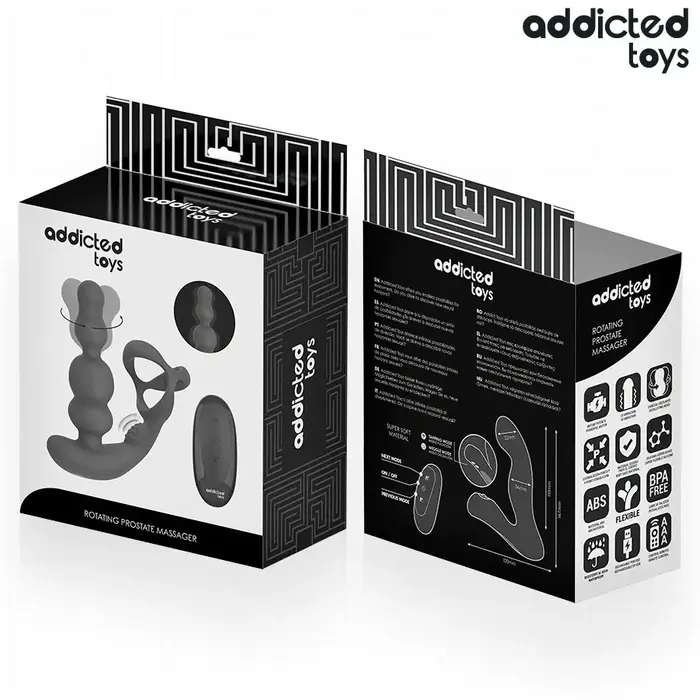 Prostate Massager addicted toys Rotating with Remote Photo 8