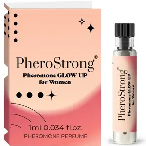 Feromonu smaržas PHEROSTRONG Glow Up sievietēm, ampula 1 ml, ceļojuma izmēra vietai pie pulsa