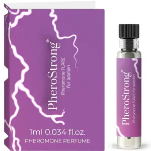 Sieviešu feromonu parfīma ampula PHEROSTRONG Flare — 1 ml ceļojuma paraugs