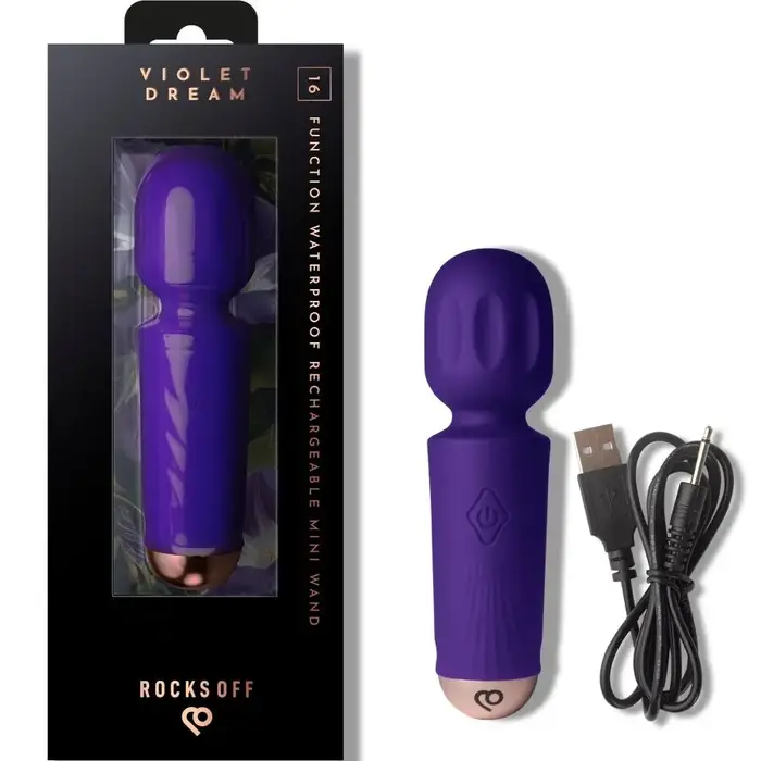 Wand vibrator rocks off Mini Rechargeable Wand Photo 2