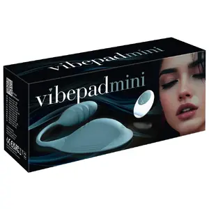 Vibepad mini vibrators no vibepad modelis vibepad compact uzlādējams silikona 2 motori, ūdensizturīgs, kopējais garums 26,5 cm