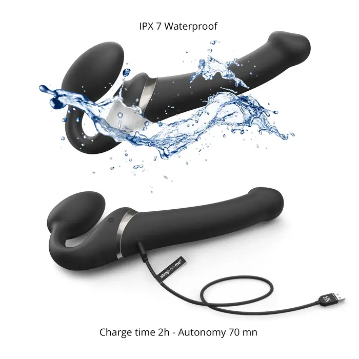 Strap-on-me Couple Vibrator Multi Orgasm — 147 mm Photo 7