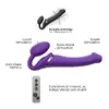Strap-on-me vibrating strap-on dildo — 3 motors, 156 mm Photo 3