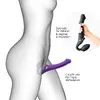 Strap-on-me vibrating strap-on dildo — 3 motors, 156 mm Photo 4