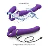Strap-on-me vibrating strap-on dildo — 3 motors, 156 mm Photo 5