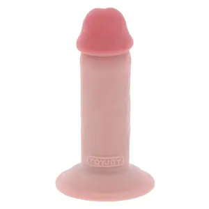 Dildo GET REAL Deluxe Thick Double-Density TPE Dong 13 cm, reālistiska forma, dubultas blīvuma materiāls