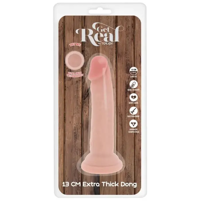 Dildo GET REAL Deluxe Double-Density TPE 13 cm Photo 5