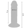 Dildo GET REAL Deluxe Thick Double-Density TPE 18 cm Photo 4