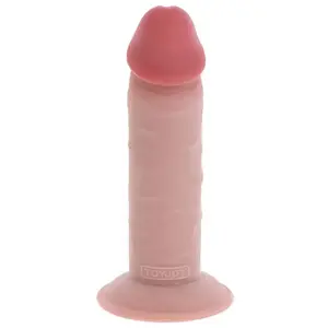 Dildo GET REAL Deluxe Thick Double-Density TPE Dong 20 cm — realistic double-density TPE, 20 cm length