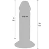 Фаллоимитатор GET REAL Deluxe Double-Density TPE 20 см Photo 4