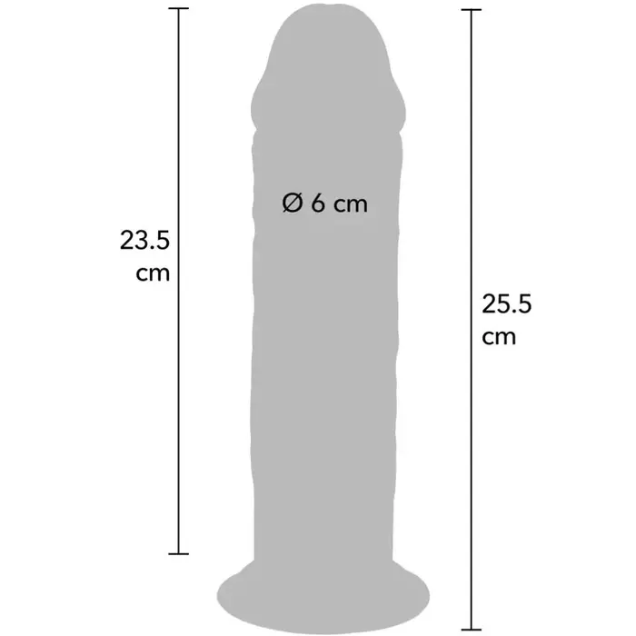 Dildo GET REAL DELUXE 25.5 cm D-245024 Photo 4