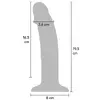 Silikona vibrējošs dildo GET REAL D-244987 Photo 3