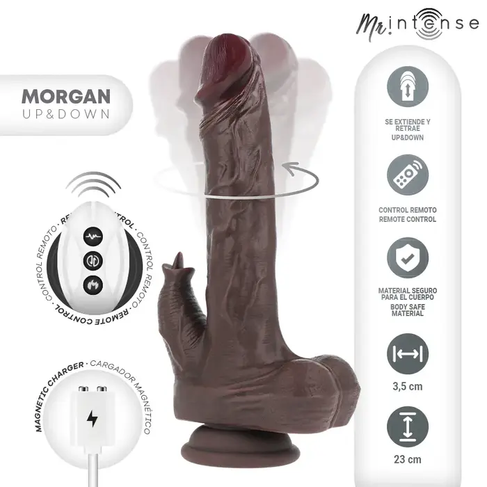 Реалистичный фаллоимитатор mr. intense MR INTENSE - MORGAN 23 см Photo 3