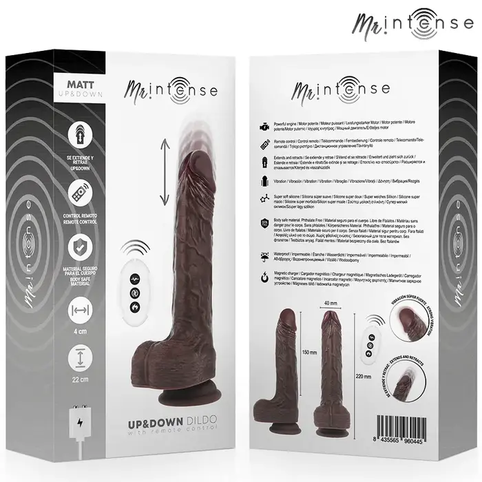 Multifunction Realistic Dildo mr. intense 22 cm Photo 6