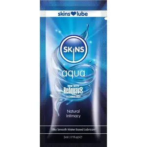 Водорастворимый интимный лубрикант SKINS однодозовый пакет 5 мл