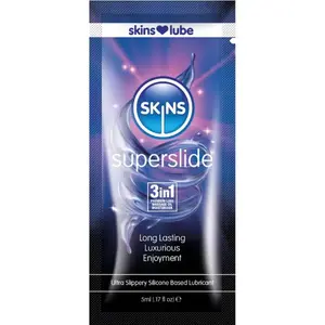 Смазка SKINS Superslide на силиконовой основе, одноразовая 5 мл