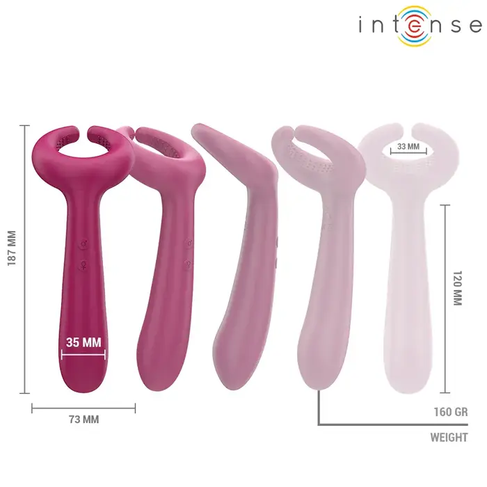Pāru vibrators INTENSE Rowan Inclusive Photo 5