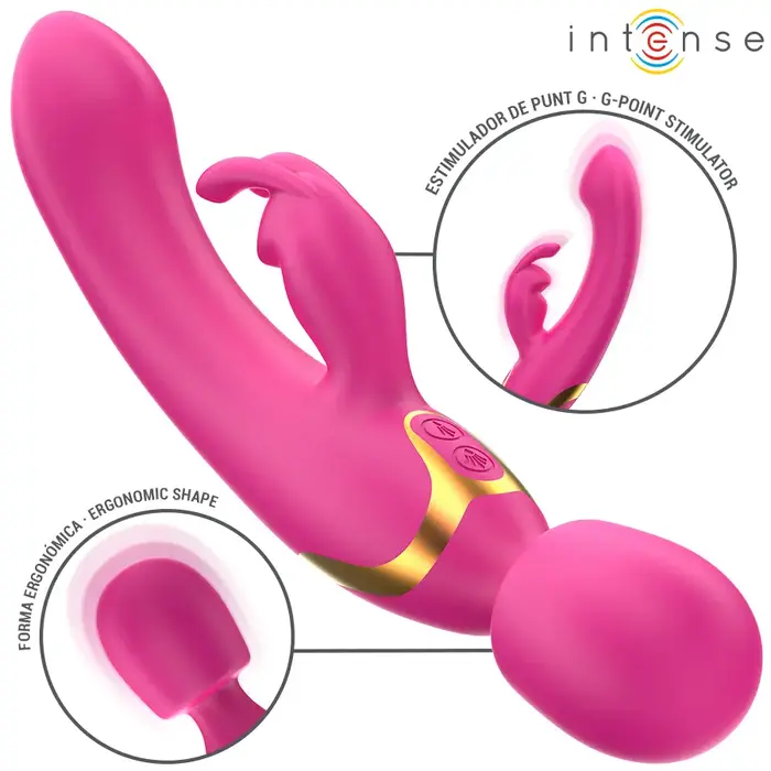 INTENSE WINONA divkāršs vibratoru rabbit & wand Photo 2