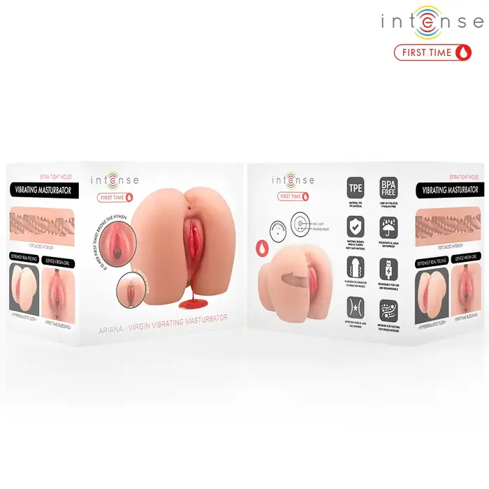 Vibrator masturbator INTENSE FIRST TIME Ariana Photo 3